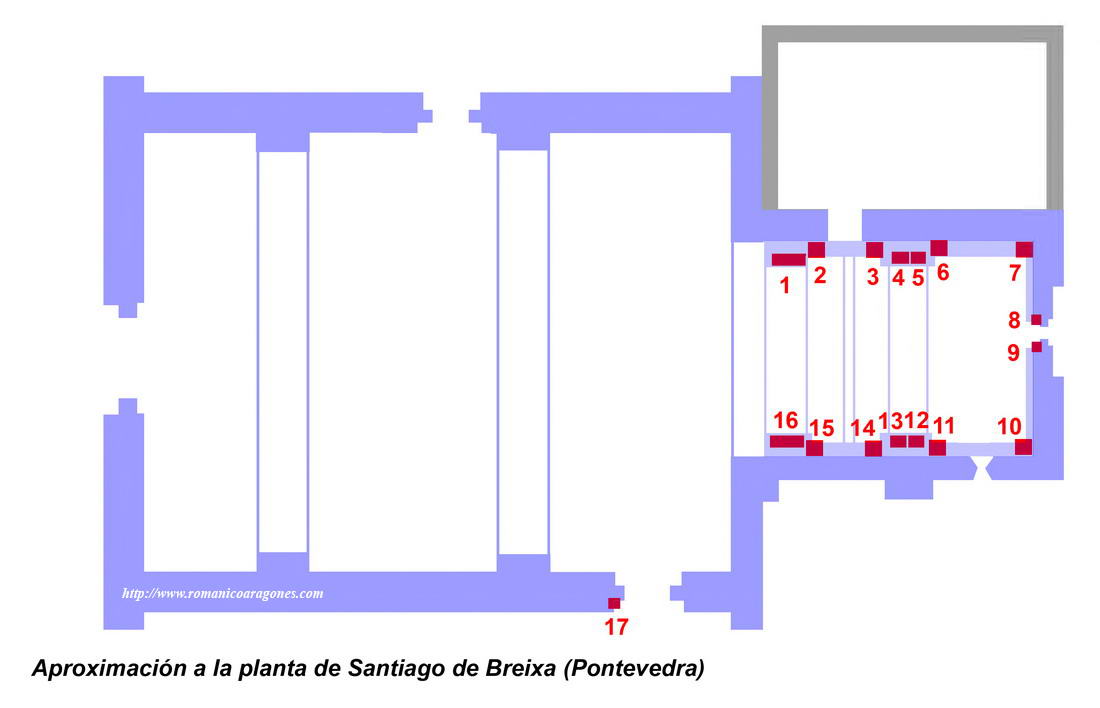 APROXIMACIÓN A LA PLANTA DEL TEMPLO